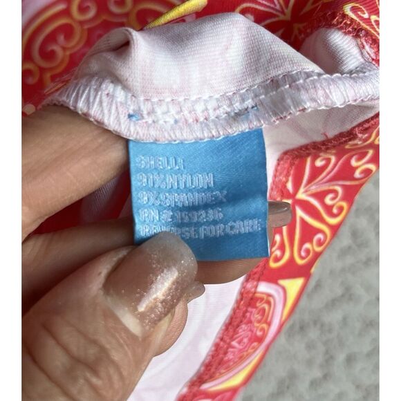 J McLaughlin Boho Cruise Sophia Dress - XS - Pink/ Yellow/ White - Picture 8 of 8